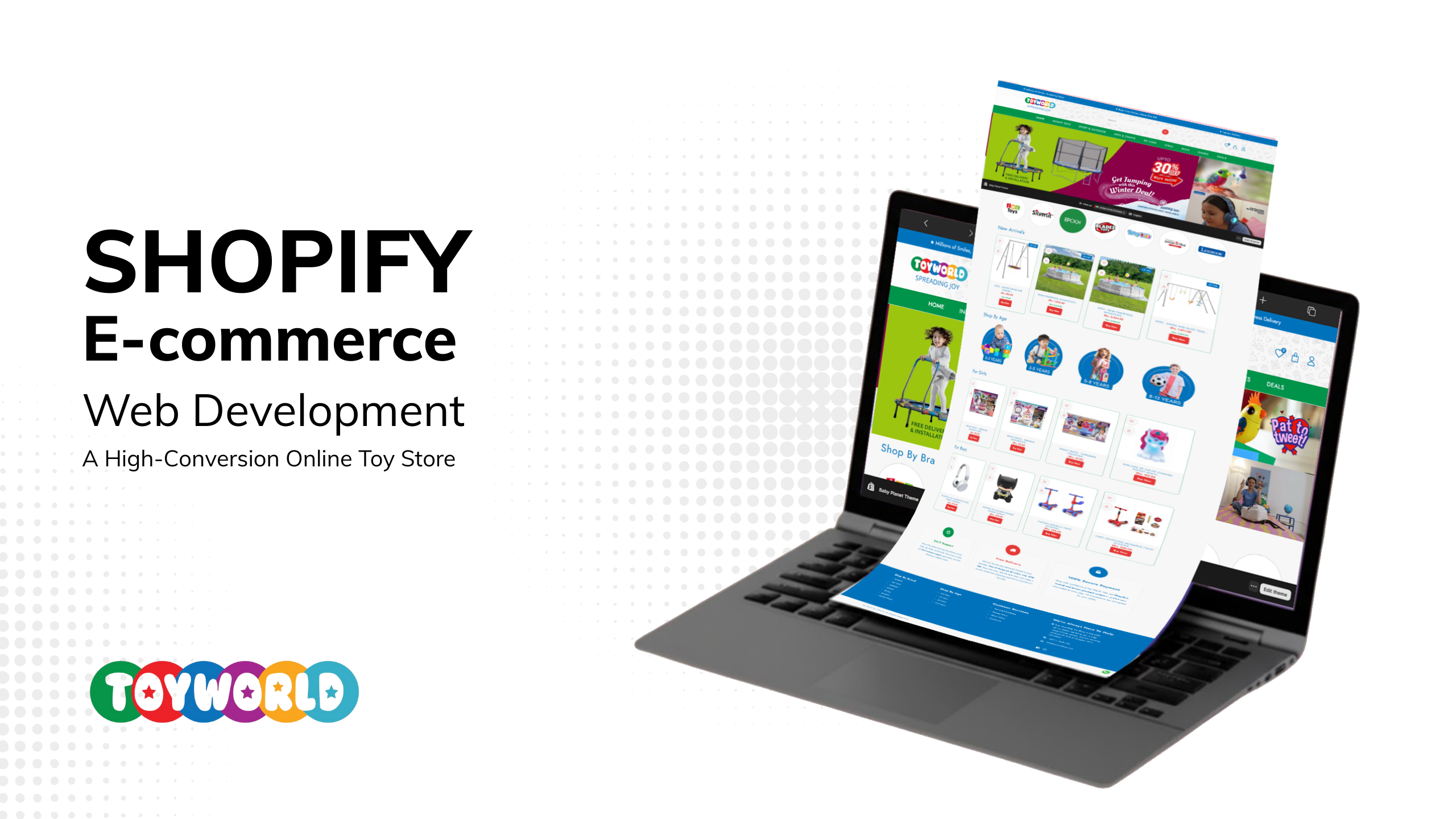 Toysworld Website Development